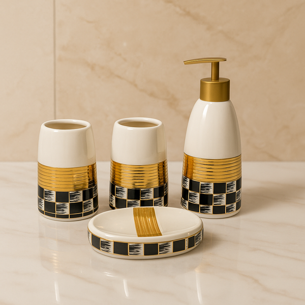 Golden Elegance Bathroom Collection
