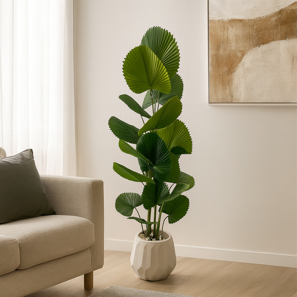Tropical Fan Palm Artificial Tree
