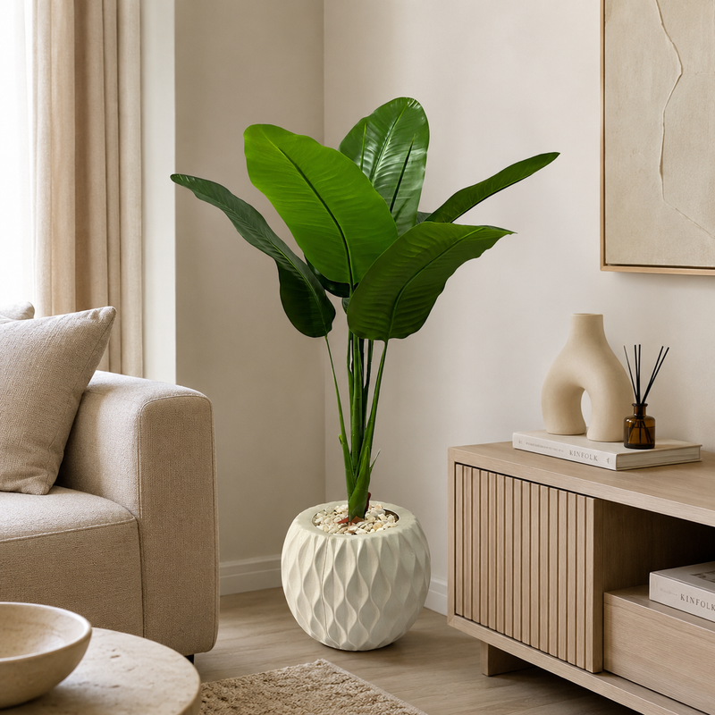 Denim banana tree - 7 leaves