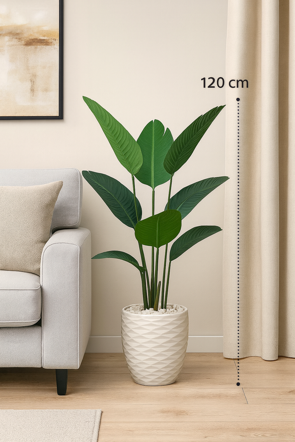 Denim banana tree – 8 leaves