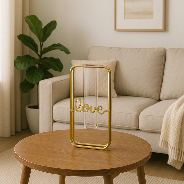 Elegant Love Frame Stand