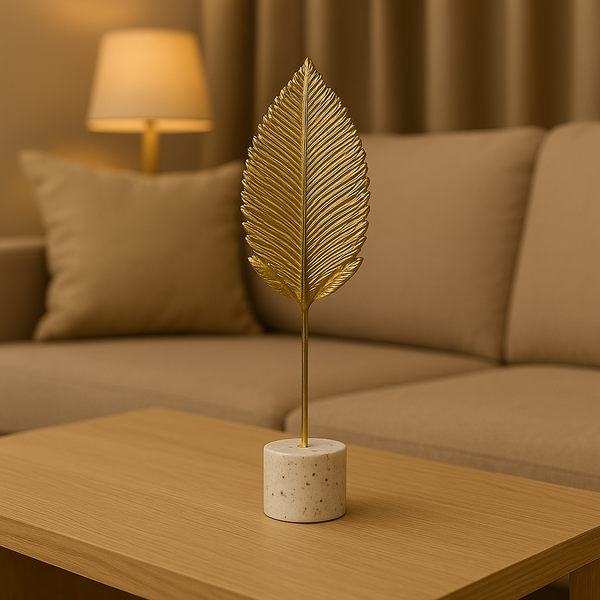 Golden Leaf Art Decor
